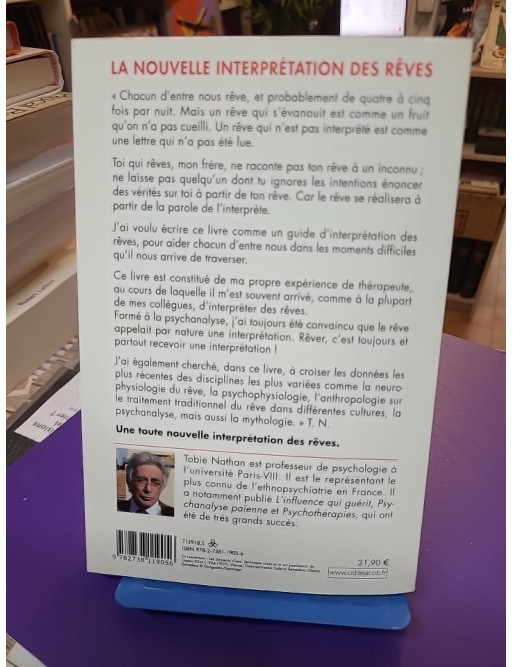 La Nouvelle Interprétation des rêves Tobie Nathan