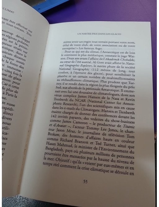 La comédie du climat D'Olivier Postel Vinay
