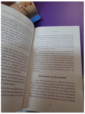 L homme est le reflet de ses pensées James Allen