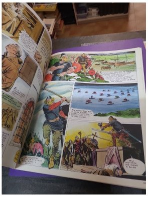 Histoire de France en bandes dessinées N°3 Charlemagne les Vikings - Bastian Ollivier