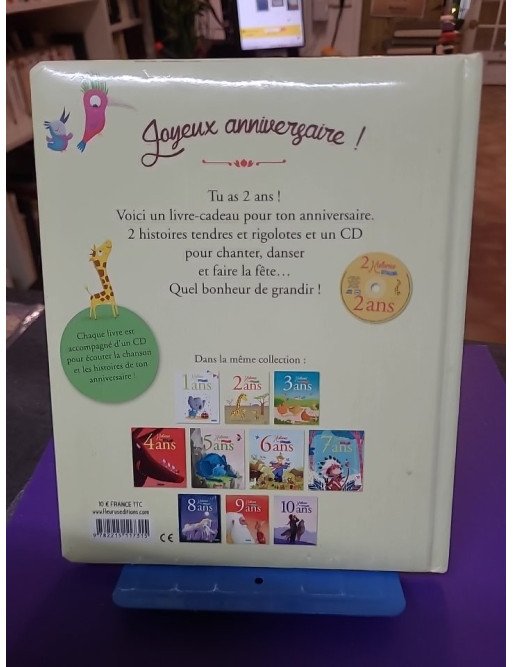 2 histoires pour mes 2 ans – Claire Renaud, Karine-Marie Amiot, Mélanie Grandgirard & Quentin Gréban