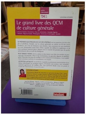 Le grand livre des QCM de culture générale - Tome 1 – Catherina Catsaros