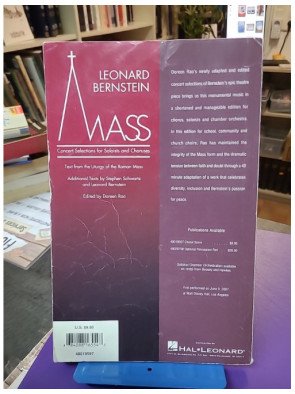 Mass chant (Bernstein)