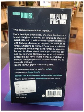 Une putain d'histoire - Bernard Minier