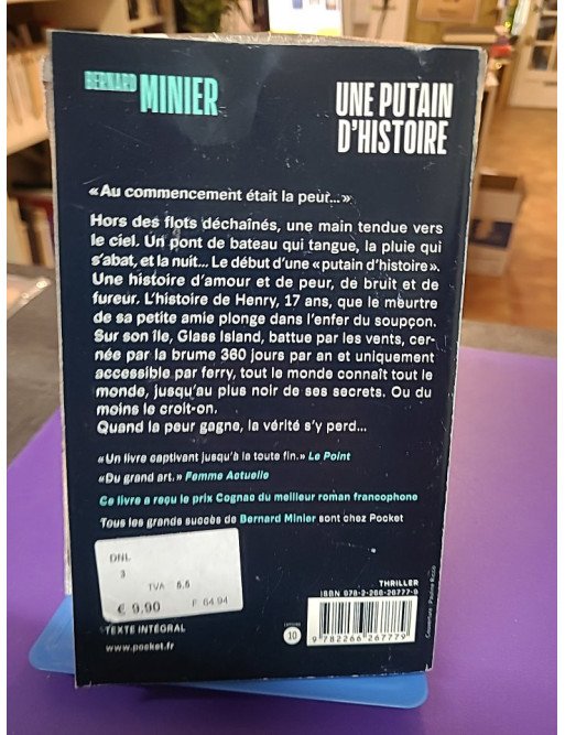 Une putain d'histoire - Bernard Minier