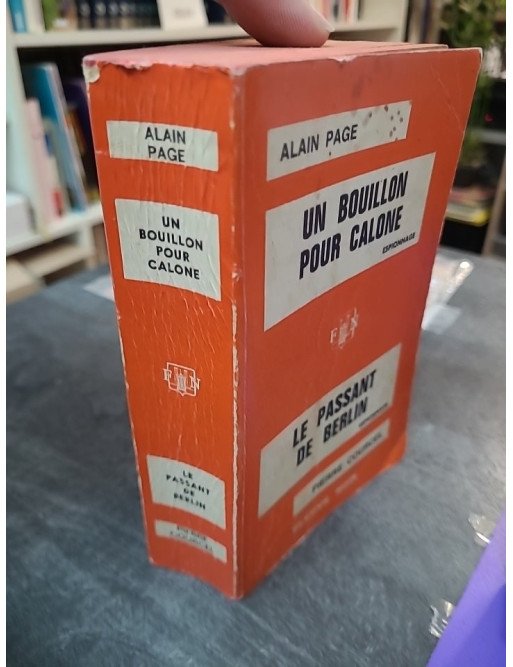 Un bouillon pour Calone - Et - Le passant de Berlin, Alain Page & Pierre Courcel