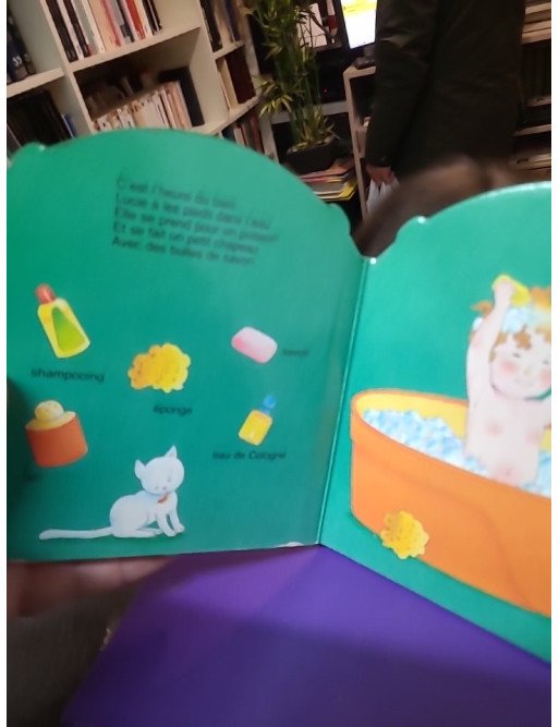 C'est l'heure du bain