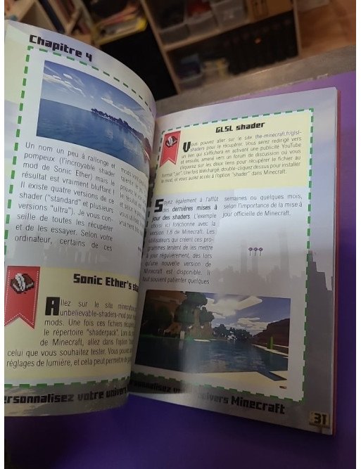 Personnalisez votre univers Minecraft