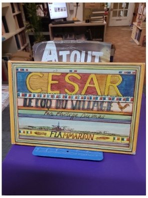 César, le coq du village