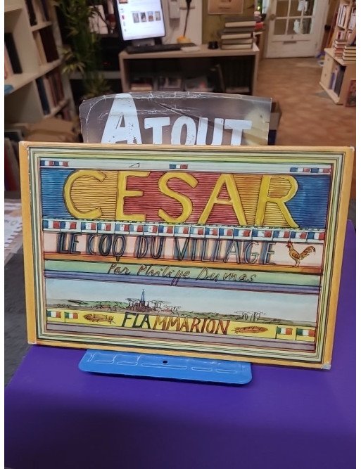 César, le coq du village