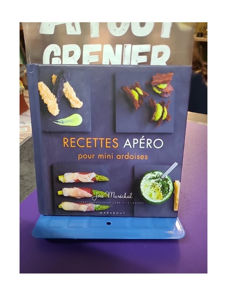 Recettes apéro pour mini ardoise José Maréchal