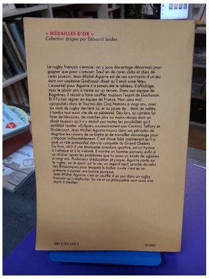 Aguirre : Le rugby en plus — Jean-Paul Rey