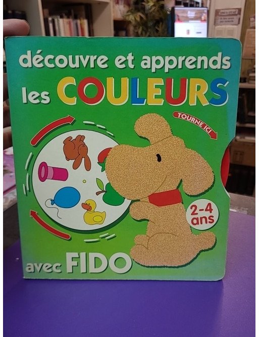 Découvre et apprends les couleurs avec Fido - Caramel