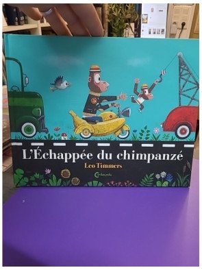 L’échappée du chimpanzé — Leo Timmers