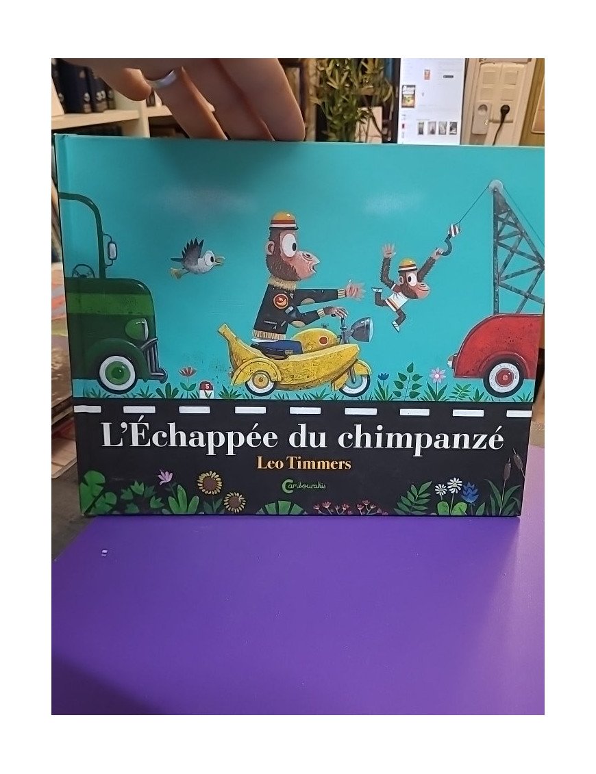 L’échappée du chimpanzé — Leo Timmers
