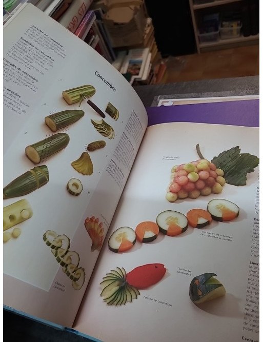 L'Art d'embellir vos plats - Idées de décoration pour fruits, légumes, garnitures et boissons