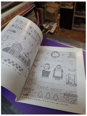 Petits motifs au point de croix — Janique Jalla