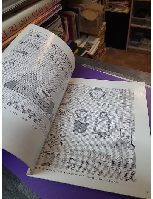 Petits motifs au point de croix — Janique Jalla