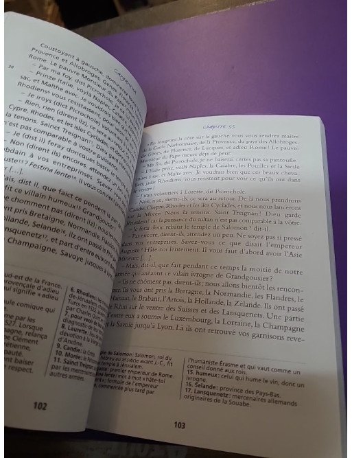 Gargantua, Pantagruel - Extraits