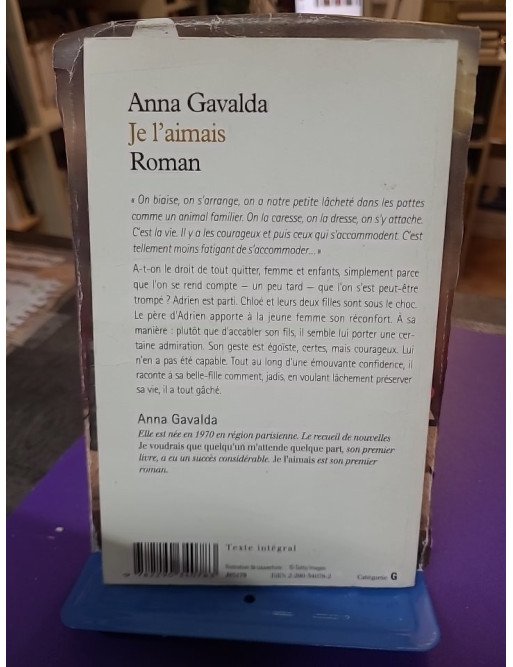 Je l'aimais Anna Gavalda