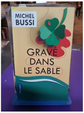Gravé dans le sable Michel Bussi