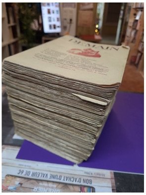 Demain N°6, Septembre 1924 – Raymond Escholier lot de 9 exemplére