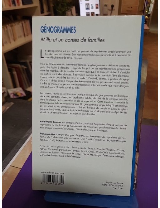 Génogrammes - Mille et un contes de familles