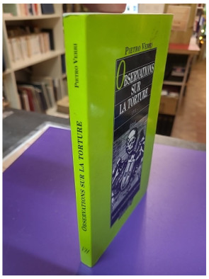 Observations sur la torture Pietro Verri