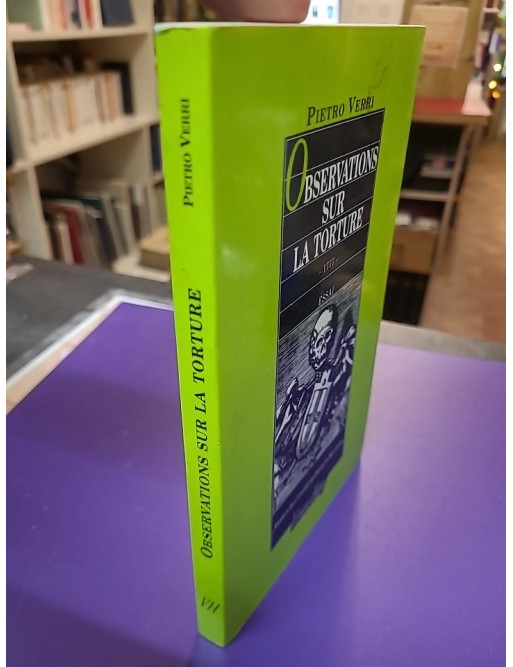 Observations sur la torture Pietro Verri