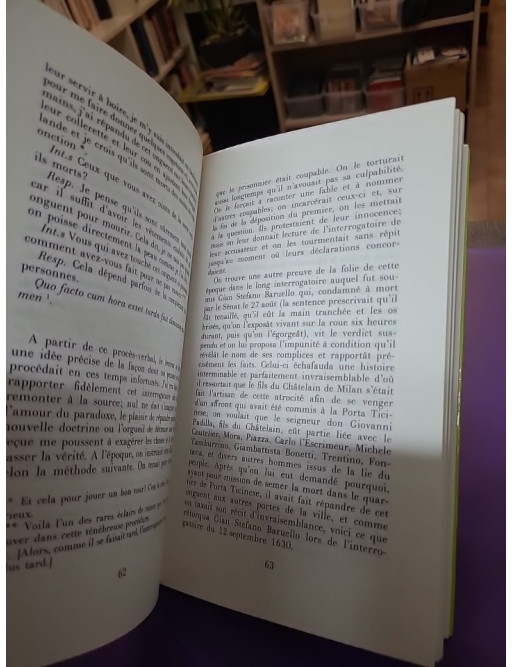 Observations sur la torture Pietro Verri
