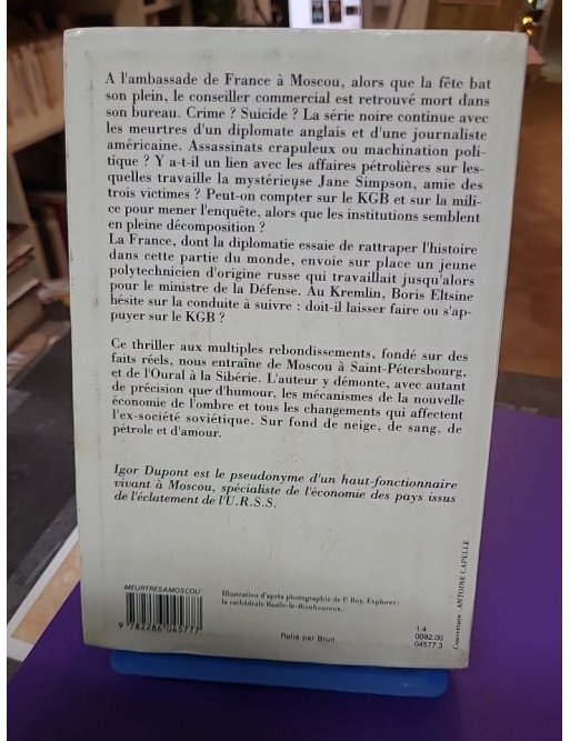 Meurtres à Moscou Ivan C. Dupont