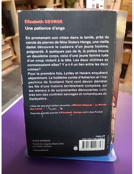 Une patience d'ange — Elizabeth George