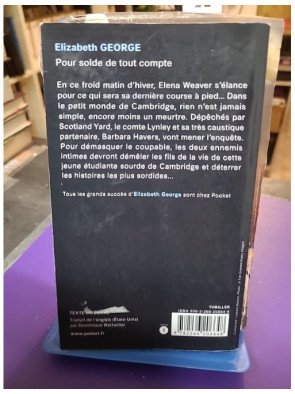 Pour solde de tout compte — Elizabeth George