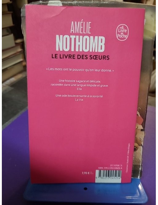 Le Livre des soeurs — Amélie Nothomb