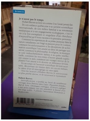 Je n'aurai pas le temps — Hubert Reeves