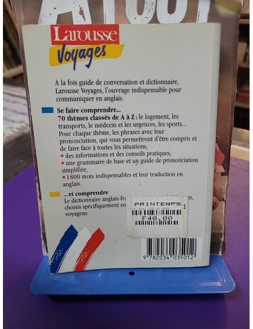 Anglais - Guide de conversation & Dictionnaire