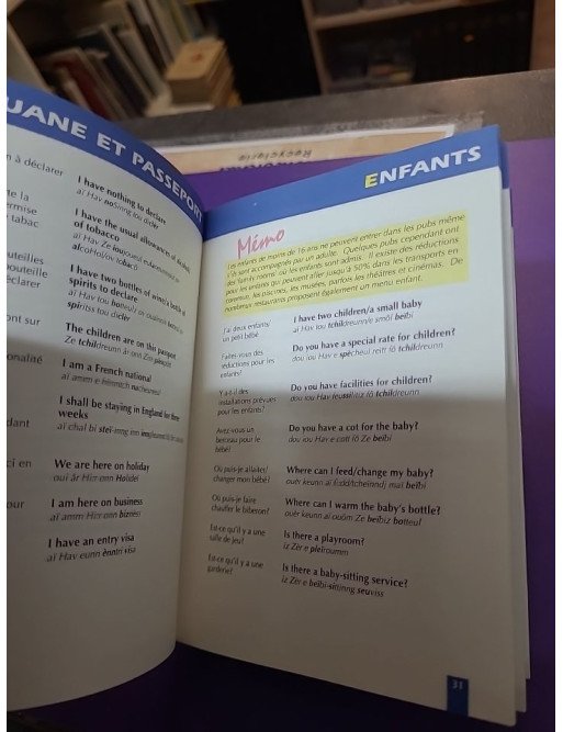 Anglais - Guide de conversation & Dictionnaire