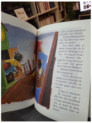 Le loup, la chèvre et les sept biquets – Édition 1974