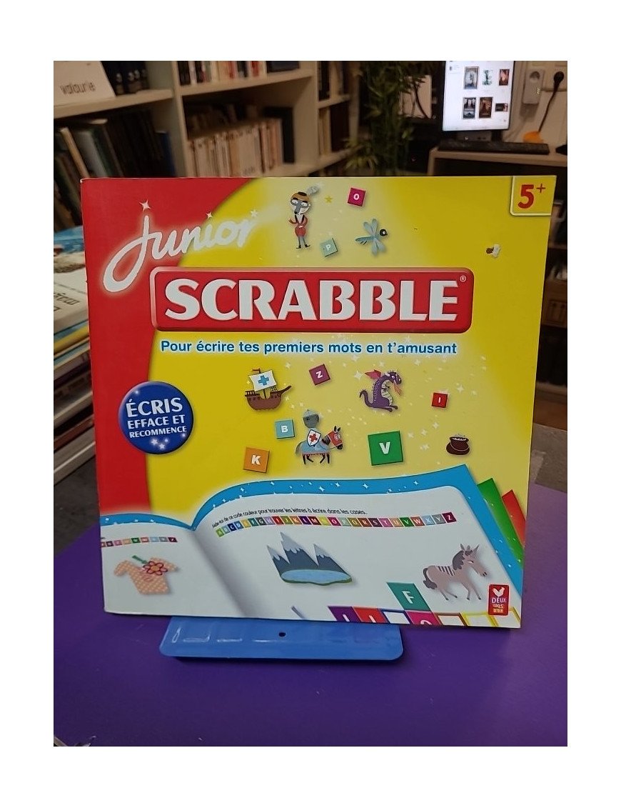 Junior Scrabble – Pour écrire tes premiers mots en t'amusant – Martine Berger, Bénédicte Servignat