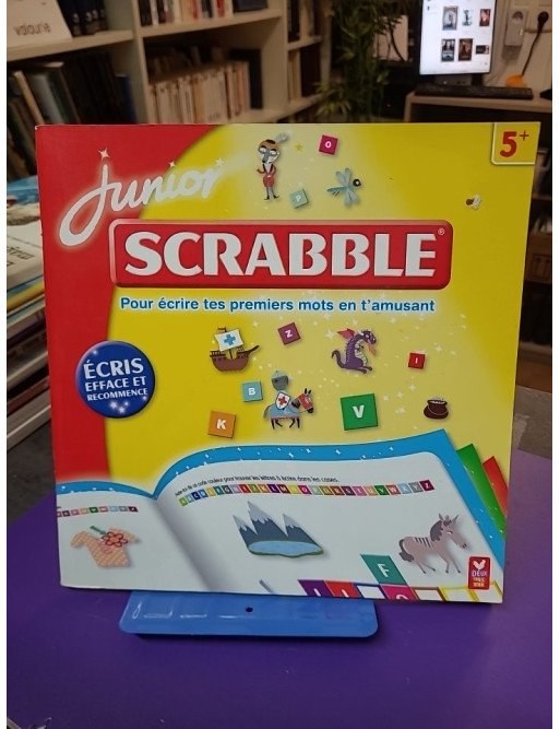 Junior Scrabble – Pour écrire tes premiers mots en t'amusant – Martine Berger, Bénédicte Servignat