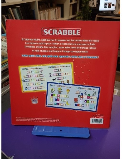 Junior Scrabble – Pour écrire tes premiers mots en t'amusant – Martine Berger, Bénédicte Servignat