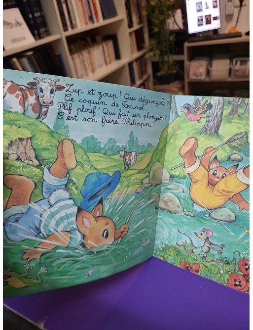 Les Lapinos à la pêche – Pierre Couronne