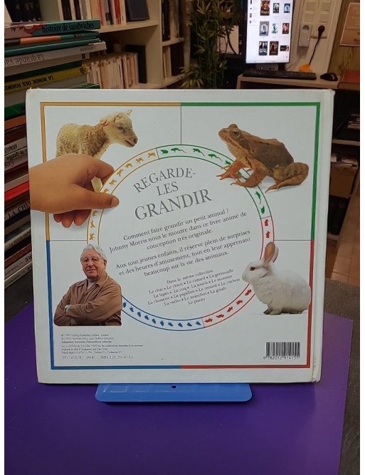 Regarde-les grandir - Tourne la roue et découvre les animaux qui grandissent