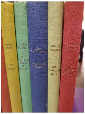 Lot de 12 livres colorés – Éditions La Guilde du Livre (Lausanne), divers auteurs