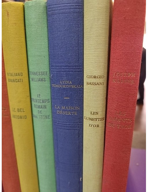 Lot de 12 livres colorés – Éditions La Guilde du Livre (Lausanne), divers auteurs