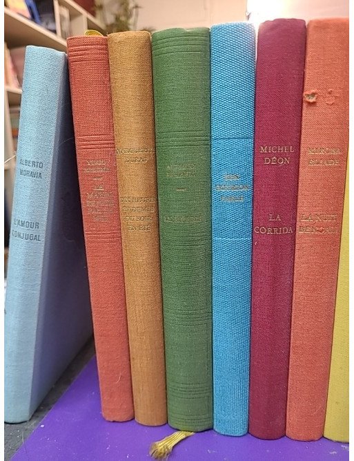 Lot de 12 livres colorés – Éditions La Guilde du Livre (Lausanne), divers auteurs