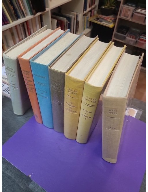 Lot de 7 livres colorés – Éditions Bernard Grasset, collection Super