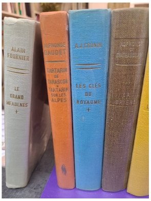 Lot de 7 livres colorés – Éditions Bernard Grasset, collection Super