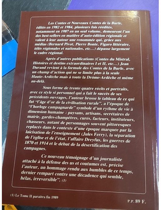 L'Horloge campagnarde – Tome 1 et 2 - Portraits et récits de la vie rurale en Drôme-Ardèche (1850-1950) – Tome 1