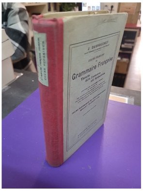 Cours primaire de grammaire française – J. Dussouchet
